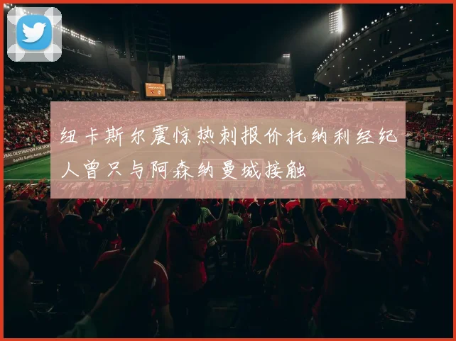 纽卡斯尔震惊热刺报价托纳利经纪人曾只与阿森纳曼城接触