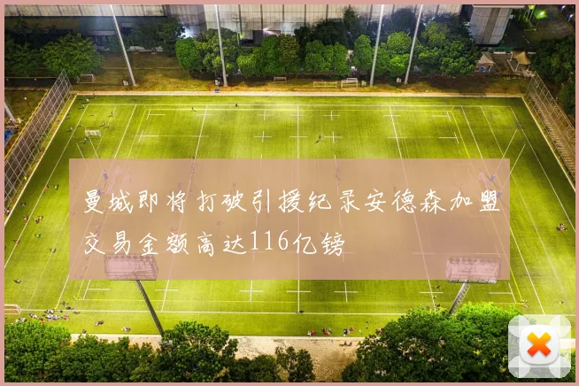 曼城即将打破引援纪录安德森加盟交易金额高达116亿镑